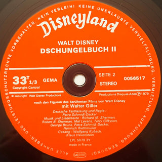 Petra Schmidt - Decker – Dschungel Buch II LP (NM) - schallplattenparadis