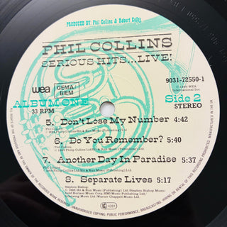 Phil Collins – Serious Hits...Live! Doppel LP (NM) - schallplattenparadis