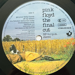 Pink Floyd ‎– The Final Cut LP (NM) - schallplattenparadis