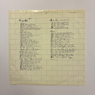 Pink Floyd ‎– The Wall Doppel LP (NM) - schallplattenparadis