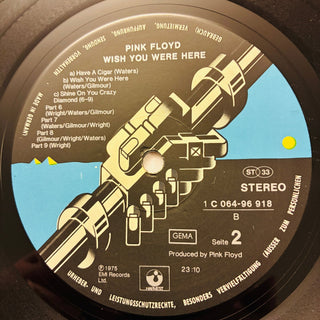 Pink Floyd – Wish You Were Here LP mit OIS (NM) - schallplattenparadis