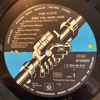 Pink Floyd – Wish You Were Here LP mit OIS (VG+) - schallplattenparadis