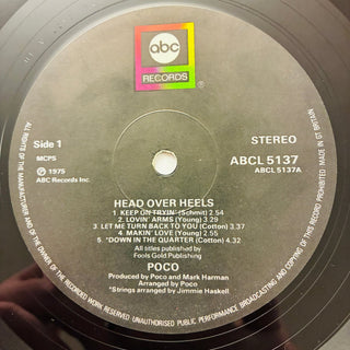 Poco – Head Over Heels LP (NM) - schallplattenparadis