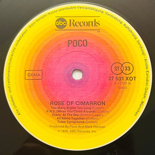 Poco – Rose Of Cimarron LP mit OIS (VG+) - schallplattenparadis