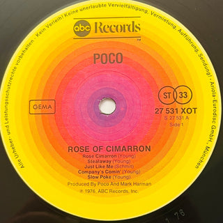 Poco – Rose Of Cimarron LP mit OIS (VG+) - schallplattenparadis