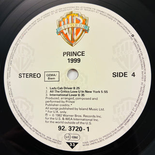 Prince – 1999 Doppel LP (NM) - schallplattenparadis