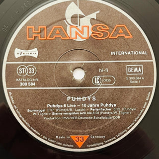 Puhdys ‎– Puhdys 6 Live Doppel LP (NM) - schallplattenparadis