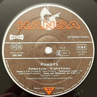 Puhdys ‎– Puhdys 6 Live Doppel LP (NM) - schallplattenparadis