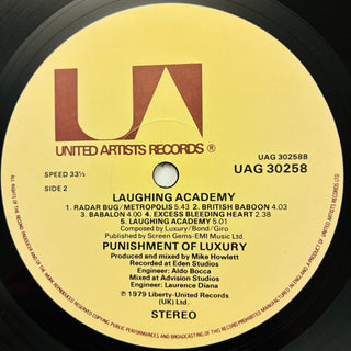 Punishment Of Luxury – Laughing Academy LP mit OIS (NM) - schallplattenparadis