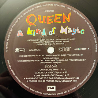 Queen – A Kind Of Magic LP mit OIS (VG+) - schallplattenparadis