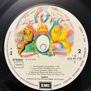 Queen ‎– A Night At The Opera LP mit OIS (VG+) - schallplattenparadis