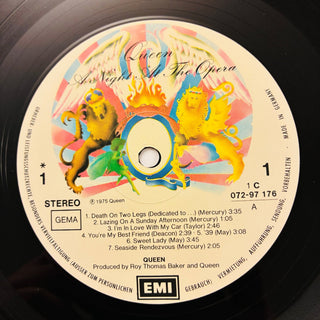Queen ‎– A Night At The Opera LP mit OIS (VG+) - schallplattenparadis