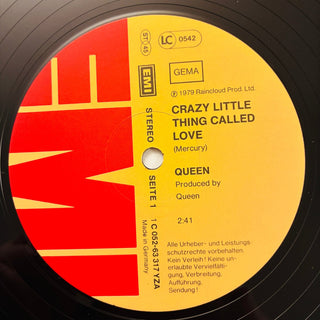 Queen – Crazy Little Thing Called Love - Maxi - Single (NM) - schallplattenparadis