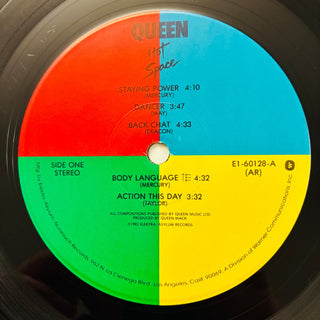 Queen ‎– Hot Space LP (VG+) - schallplattenparadis