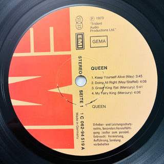 Queen ‎– Queen LP (VG+) - schallplattenparadis