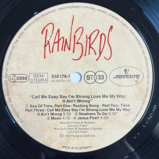 Rainbirds ‎– Call Me Easy Say I'm Strong Love Me My Way It Ain't Wrong LP mit OIS (NM) - schallplattenparadis