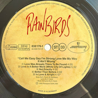 Rainbirds ‎– Call Me Easy Say I'm Strong Love Me My Way It Ain't Wrong LP mit OIS (NM) - schallplattenparadis