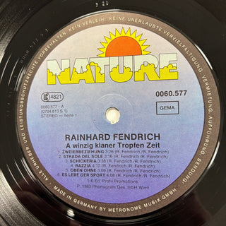 Rainhard Fendrich ‎– A Winzig Klaner Tropfen Zeit LP (NM) - schallplattenparadis