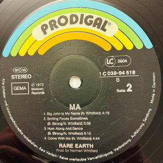 Rare Earth – Ma LP (NM) - schallplattenparadis