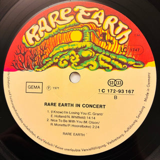 Rare Earth ‎– Rare Earth In Concert Doppel LP mit Beiblatt (NM) - schallplattenparadis