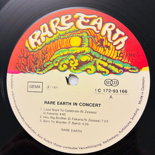Rare Earth ‎– Rare Earth In Concert Doppel LP mit Beiblatt (NM) - schallplattenparadis