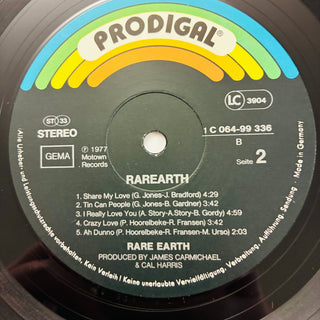 Rare Earth – Rarearth LP (NM) - schallplattenparadis