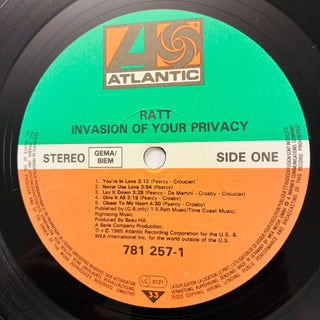 Ratt – Invasion Of Your Privacy LP (VG+) - schallplattenparadis