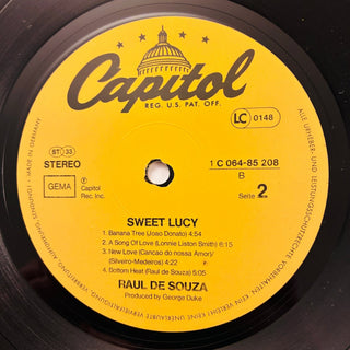 Raul de Souza ‎– Sweet Lucy LP (NM) - schallplattenparadis