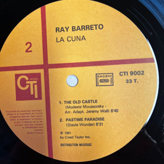 Ray Barretto ‎– La Cuna LP (NM) - schallplattenparadis