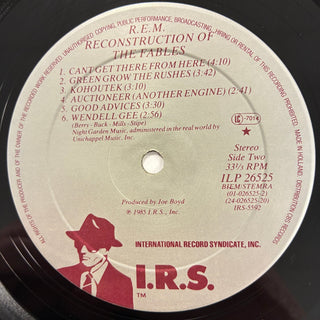 R.E.M. – Fables Of The Reconstruction LP mit OIS (NM) - schallplattenparadis