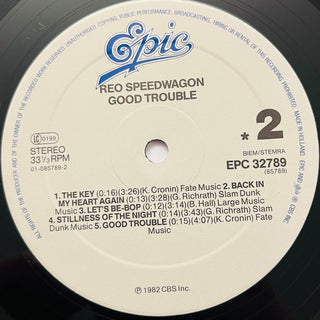 REO Speedwagon – Good Trouble LP mit OIS (NM) - schallplattenparadis