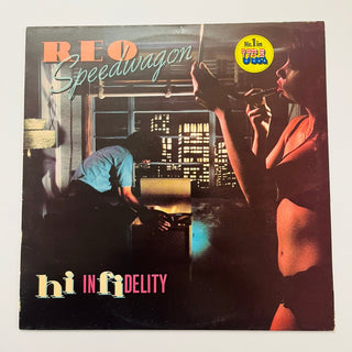 REO Speedwagon ‎– Hi Infidelity LP mit OIS (NM) - schallplattenparadis