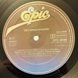REO Speedwagon – R.E.O. Speedwagon LP (NM) - schallplattenparadis