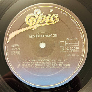 REO Speedwagon – R.E.O. Speedwagon LP (NM) - schallplattenparadis