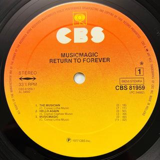 Return To Forever – Musicmagic LP mit OIS (VG+) - schallplattenparadis