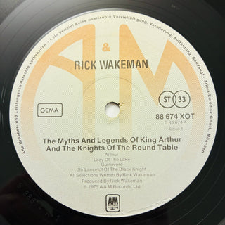 Rick Wakeman – The Myths And Legends Of King Arthur And The Knights Of The Round Table LP mit Booklet (NM) - schallplattenparadis