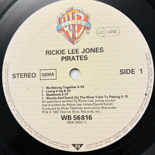 Rickie Lee Jones – Pirates LP mit OIS (NM) - schallplattenparadis