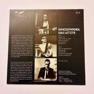 Ringsgwandl ‎– Das Letzte LP mit OIS (NM) - schallplattenparadis