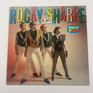 Rocky Sharpe & The Replays ‎– Rock It To Mars LP mit OIS (NM) - schallplattenparadis