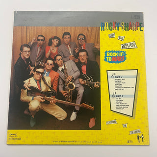 Rocky Sharpe & The Replays ‎– Rock It To Mars LP mit OIS (NM) - schallplattenparadis