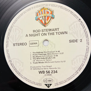 Rod Stewart – A Night On The Town LP (VG+) - schallplattenparadis