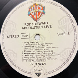 Rod Stewart – Absolutely Live Doppel LP (NM) - schallplattenparadis