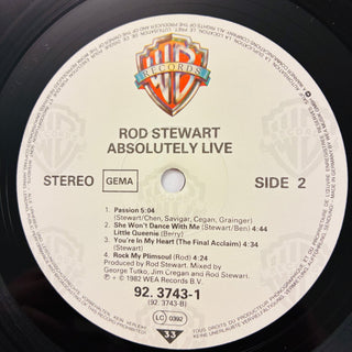 Rod Stewart – Absolutely Live Doppel LP (NM) - schallplattenparadis