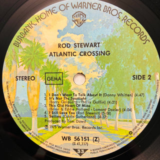 Rod Stewart – Atlantic Crossing LP (VG+) - schallplattenparadis