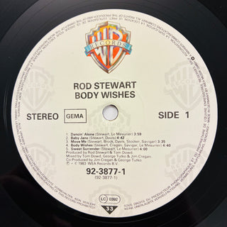 Rod Stewart ‎– Body Wishes LP mit OIS (NM) - schallplattenparadis