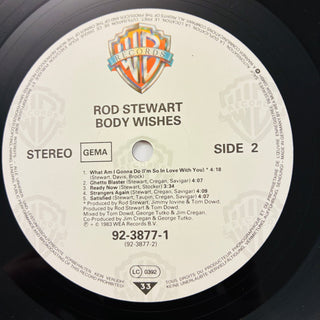 Rod Stewart ‎– Body Wishes LP mit OIS (NM) - schallplattenparadis