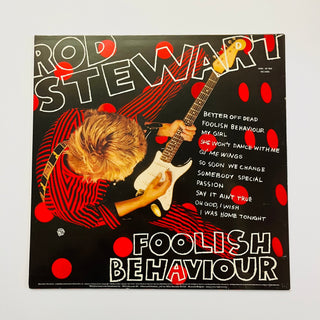 Rod Stewart ‎– Foolish Behaviour LP mit OIS (VG+) - schallplattenparadis