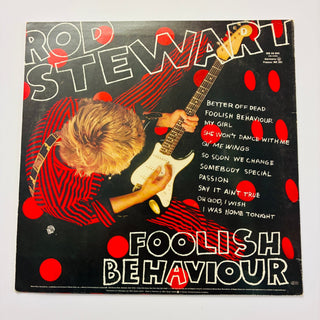 Rod Stewart – Foolish Behaviour LP mit OIS (VG+) - schallplattenparadis