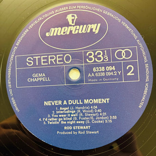 Rod Stewart – Never A Dull Moment LP (VG+) - schallplattenparadis