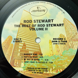 Rod Stewart ‎– The Best Of Rod Stewart Vol. 2 Doppel LP (NM) - schallplattenparadis